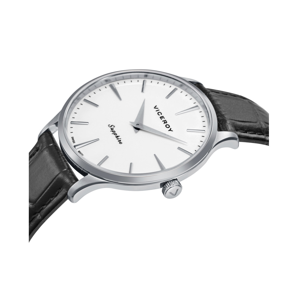Reloj Viceroy Swiss Made acero con correa 40mm