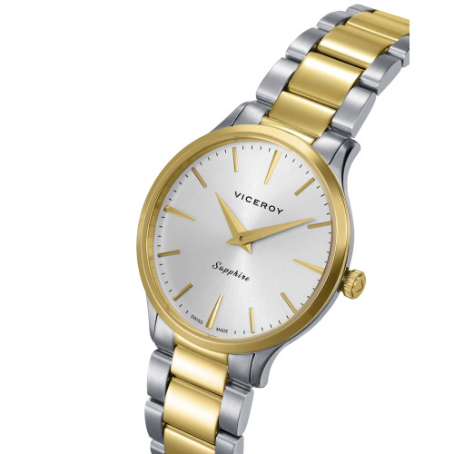 Reloj Viceroy Swiss Made bicolor 32mm
