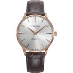 Reloj Viceroy Swiss Made acero IP rosa con correa 40mm