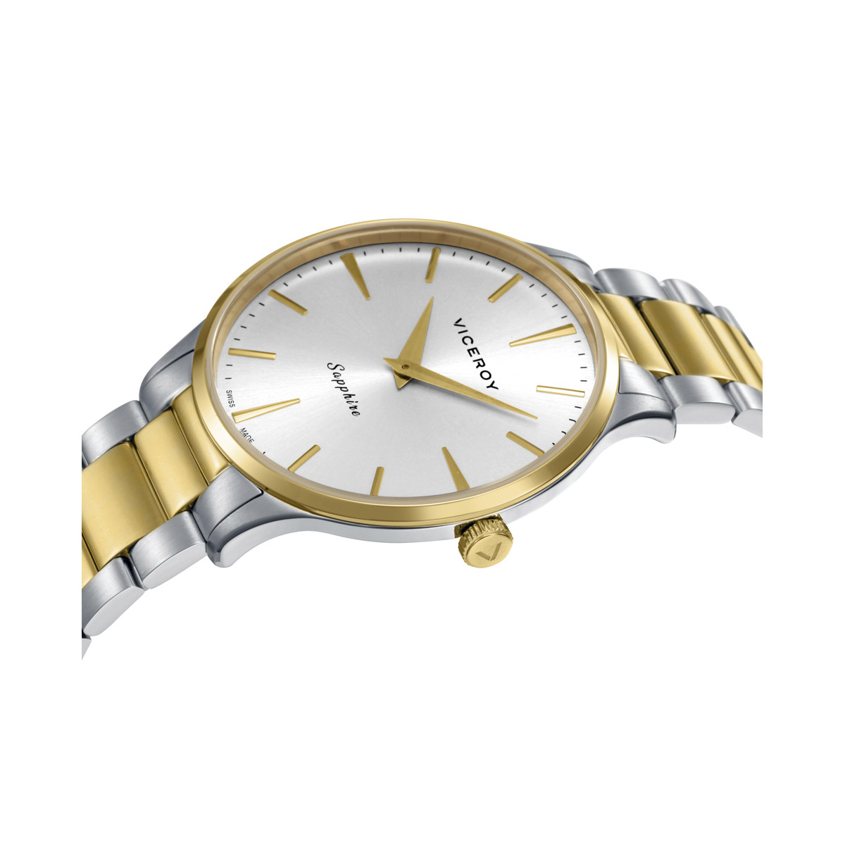 Reloj Viceroy Swiss Made bicolor 40mm