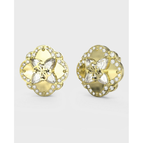 Pendientes Guess WILD FLOWER acero dorado