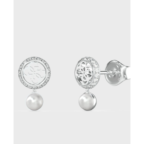 Pendientes Guess TINY PEARLY acero