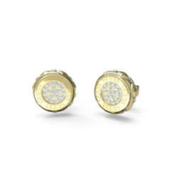 Pendientes STYLISH GUESS acero dorado