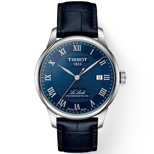 Reloj Tissot Le Locle Auto Powermatic 80 esfera azul
