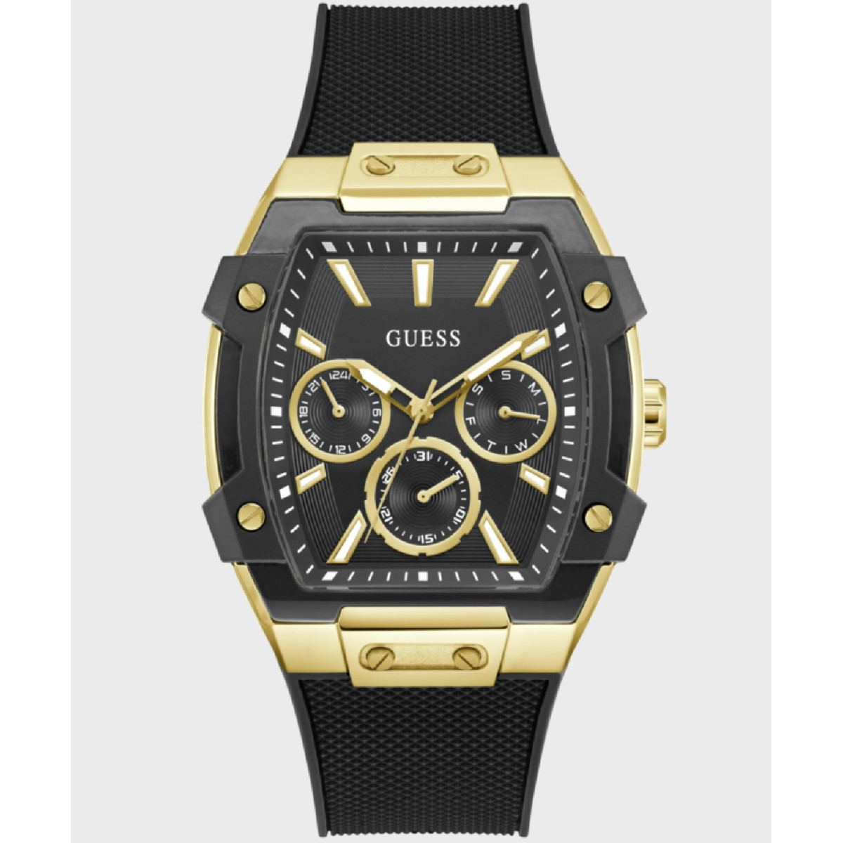 Reloj Guess Phoenix multifunción para hombre IP dorado Reloj Guess Phoenix multifunción para hombre IP dorado