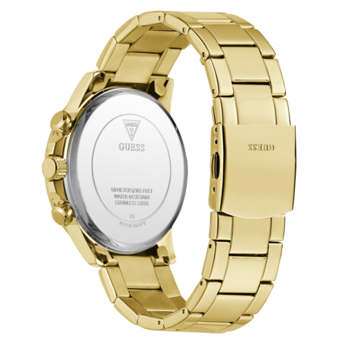 Reloj Guess Walker Multifunción para hombre IP dorado 44mm Reloj Guess Walker Multifunción para hombre IP dorado 44mm