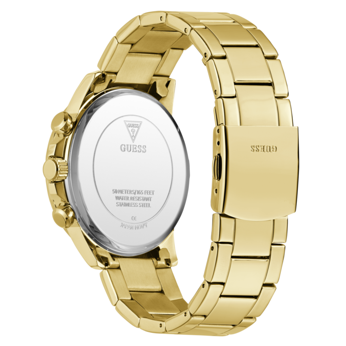 Reloj Guess Walker Multifunción para hombre IP dorado 44mm Reloj Guess Walker Multifunción para hombre IP dorado 44mm