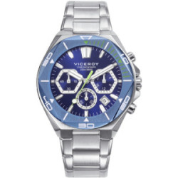 Reloj Viceroy Heat Crono para hombre bicolor IP azul