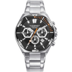 Reloj Viceroy Heat Crono para hombre bicolor IP negro