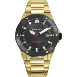 Reloj Viceroy Heat para hombre IP dorado 44mm