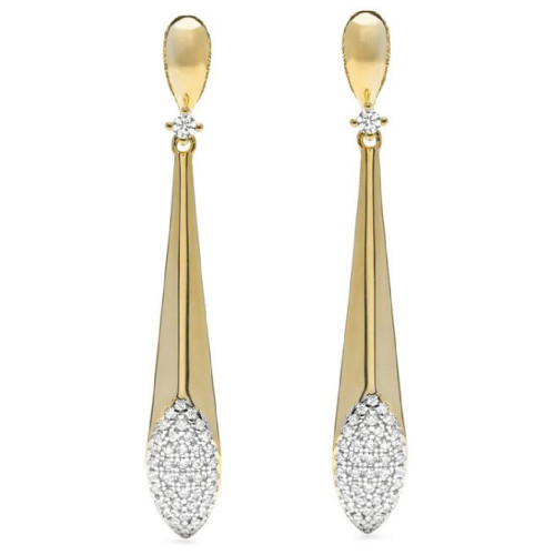 Pendientes Luxenter Barka plata 925 dorada Pendientes Luxenter Barka plata 925 dorada