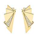 Pendientes Luxenter Rakry plata 925 dorada Pendientes Luxenter Rakry plata 925 dorada
