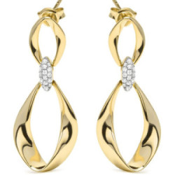 Pendientes Luxenter Jaeso plata 925 dorada