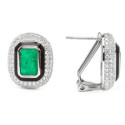 Pendientes Luxenter Ruk plata 925 rodiados Pendientes Luxenter Ruk plata 925 rodiados