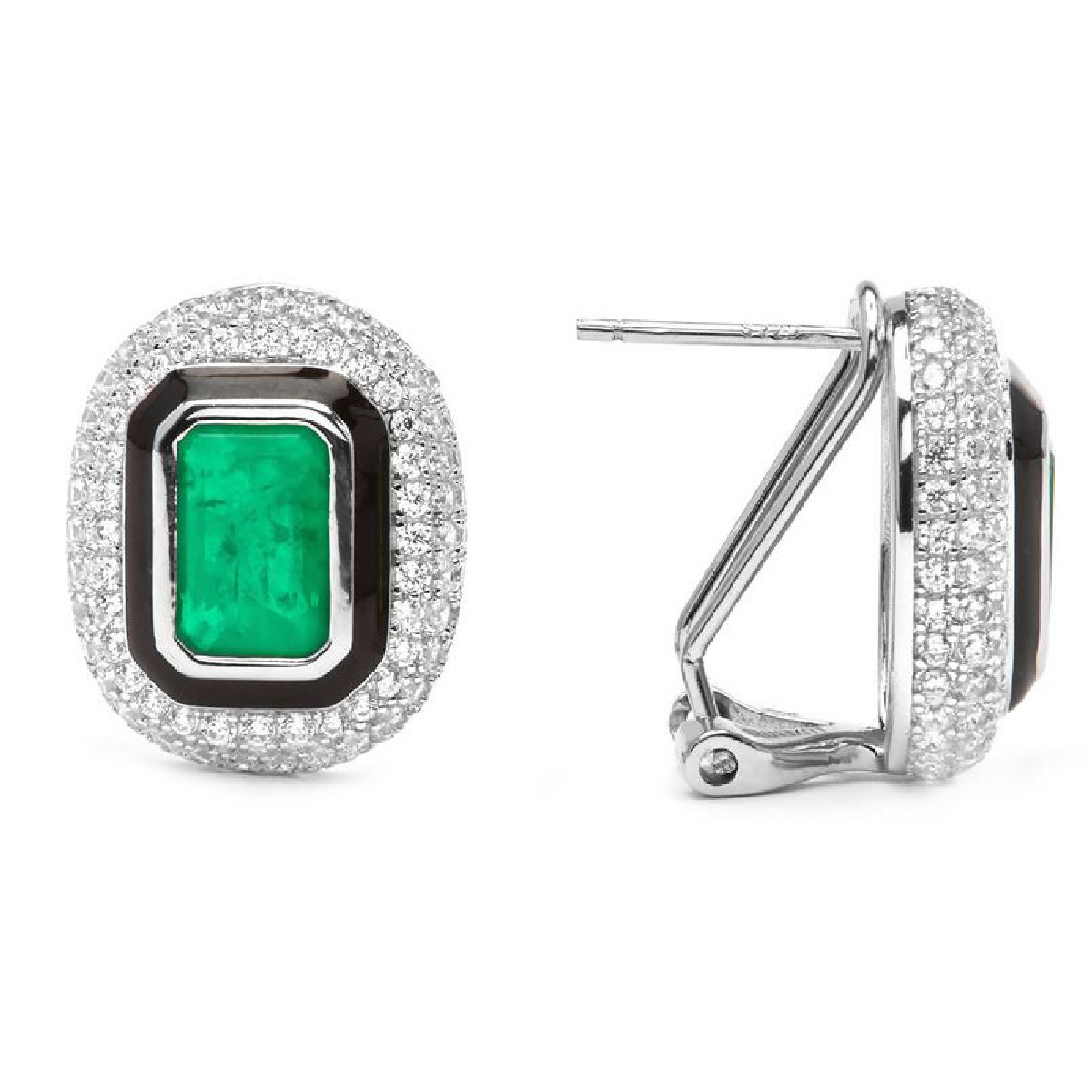 Pendientes Luxenter Ruk plata 925 rodiados Pendientes Luxenter Ruk plata 925 rodiados