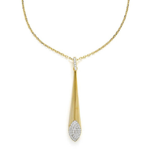 Collar Luxenter Barka plata 925 dorada Collar Luxenter Barka plata 925 dorada