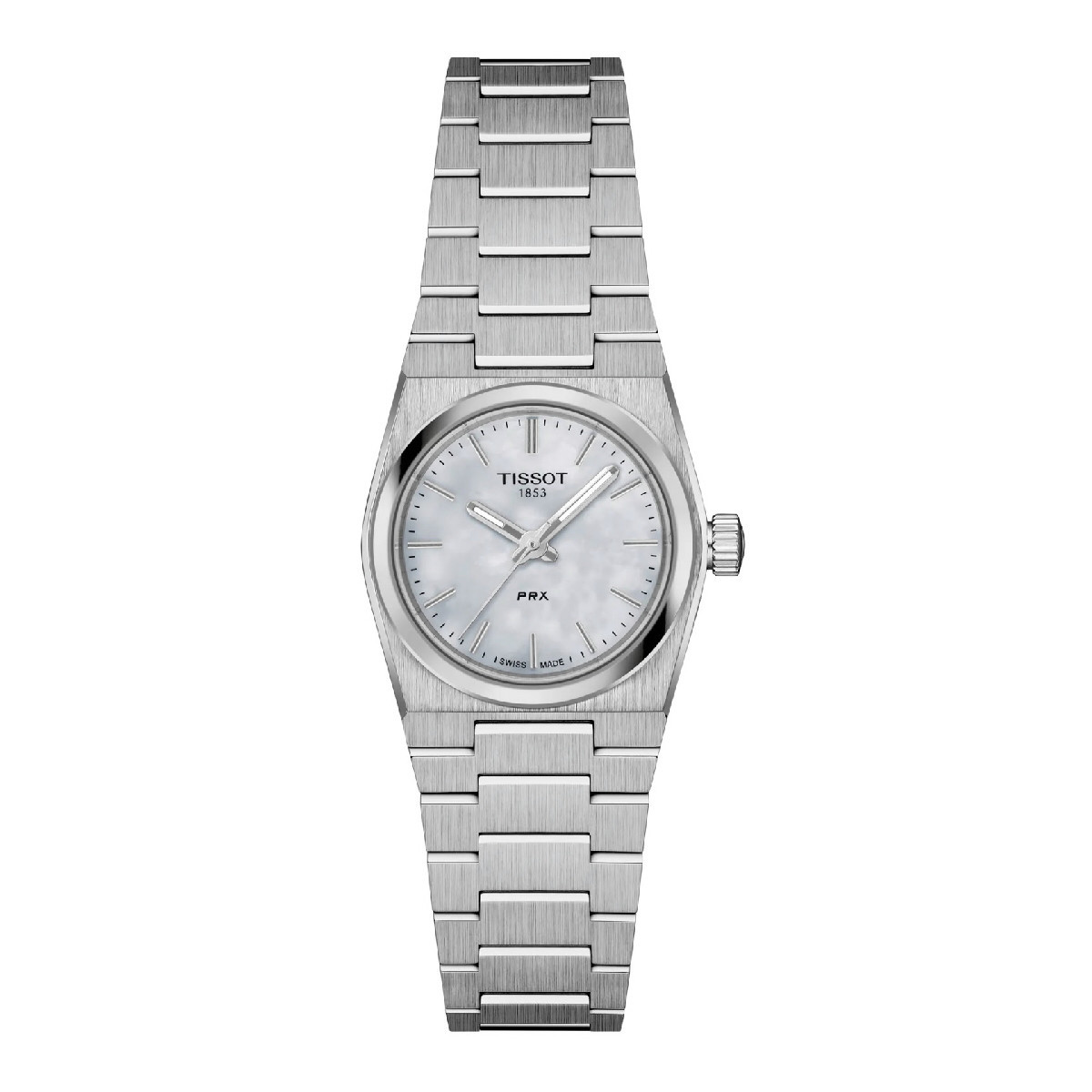 Reloj Tissot PRX Mini para mujer 25mm esfera de nácar
