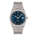 Reloj Tissot PRX Powermatic 80 Titanio para hombre y mujer esfera azul 38mm