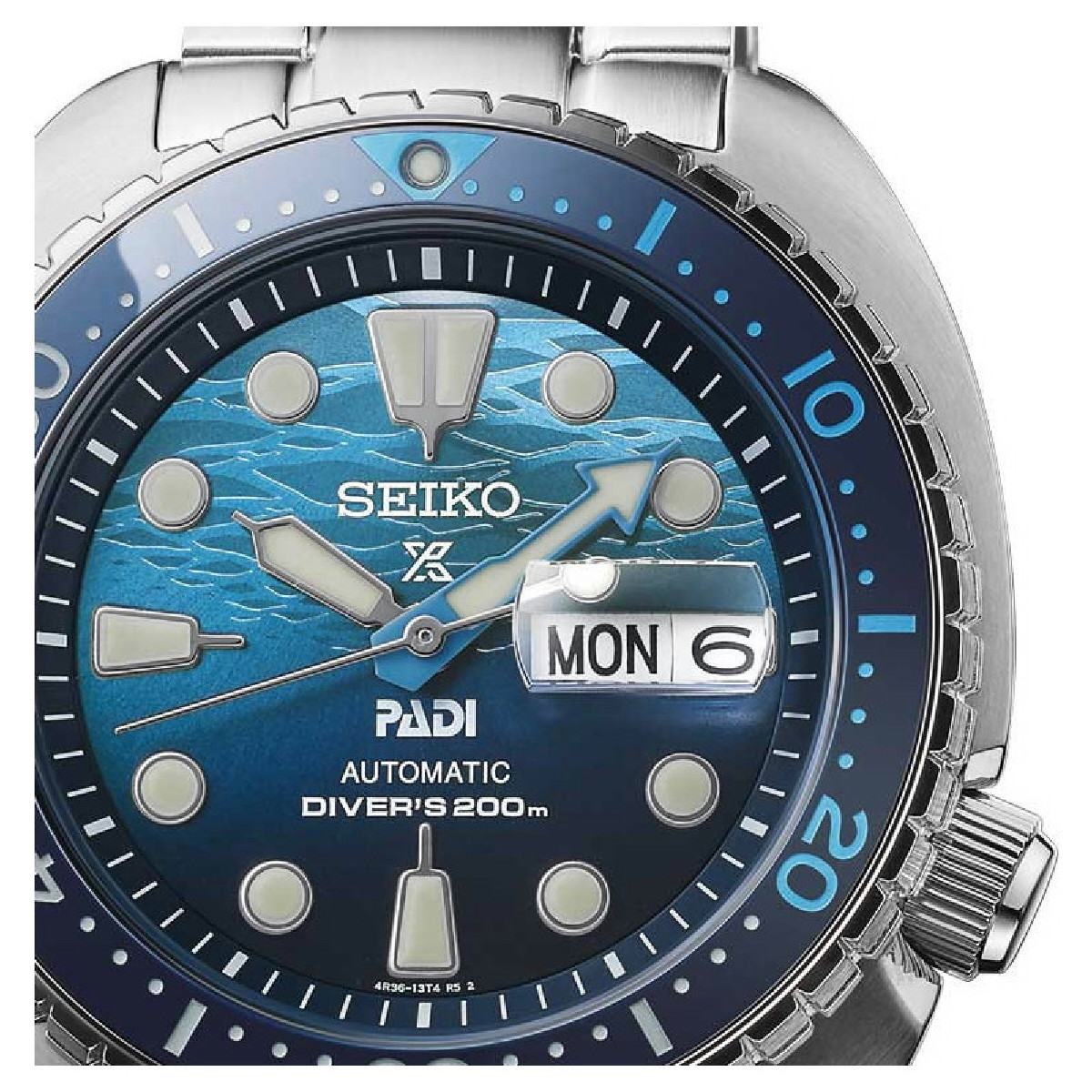 Reloj Seiko Prospex Diver's PADI Auto King Turtle
