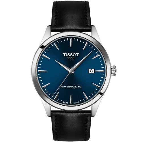 Reloj Tissot Classic Dreams Powermatic 80 40mm esfera azul
