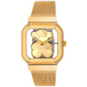 Reloj Tous D- Bear Party Policarbonato IP dorado