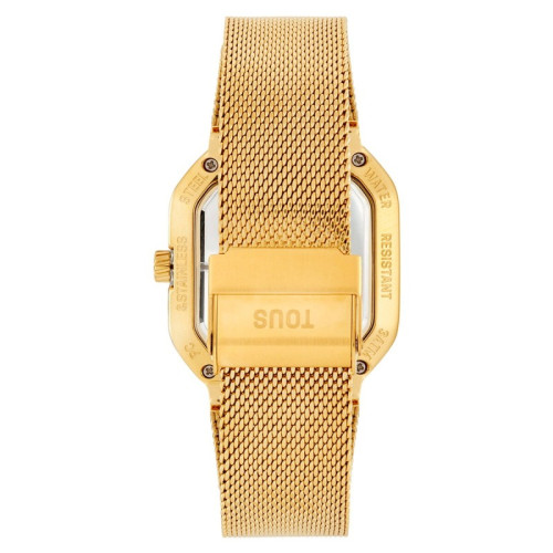 Reloj Tous D- Bear Party Policarbonato IP dorado