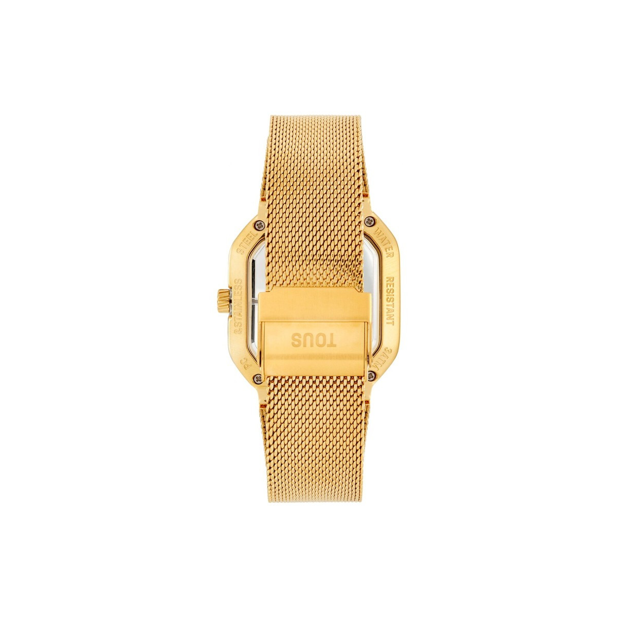 Reloj Tous D- Bear Party Policarbonato IP dorado