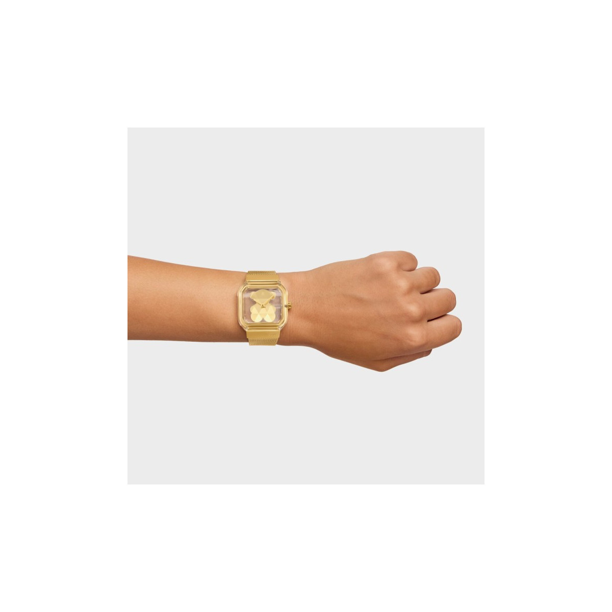 Reloj Tous D- Bear Party Policarbonato IP dorado