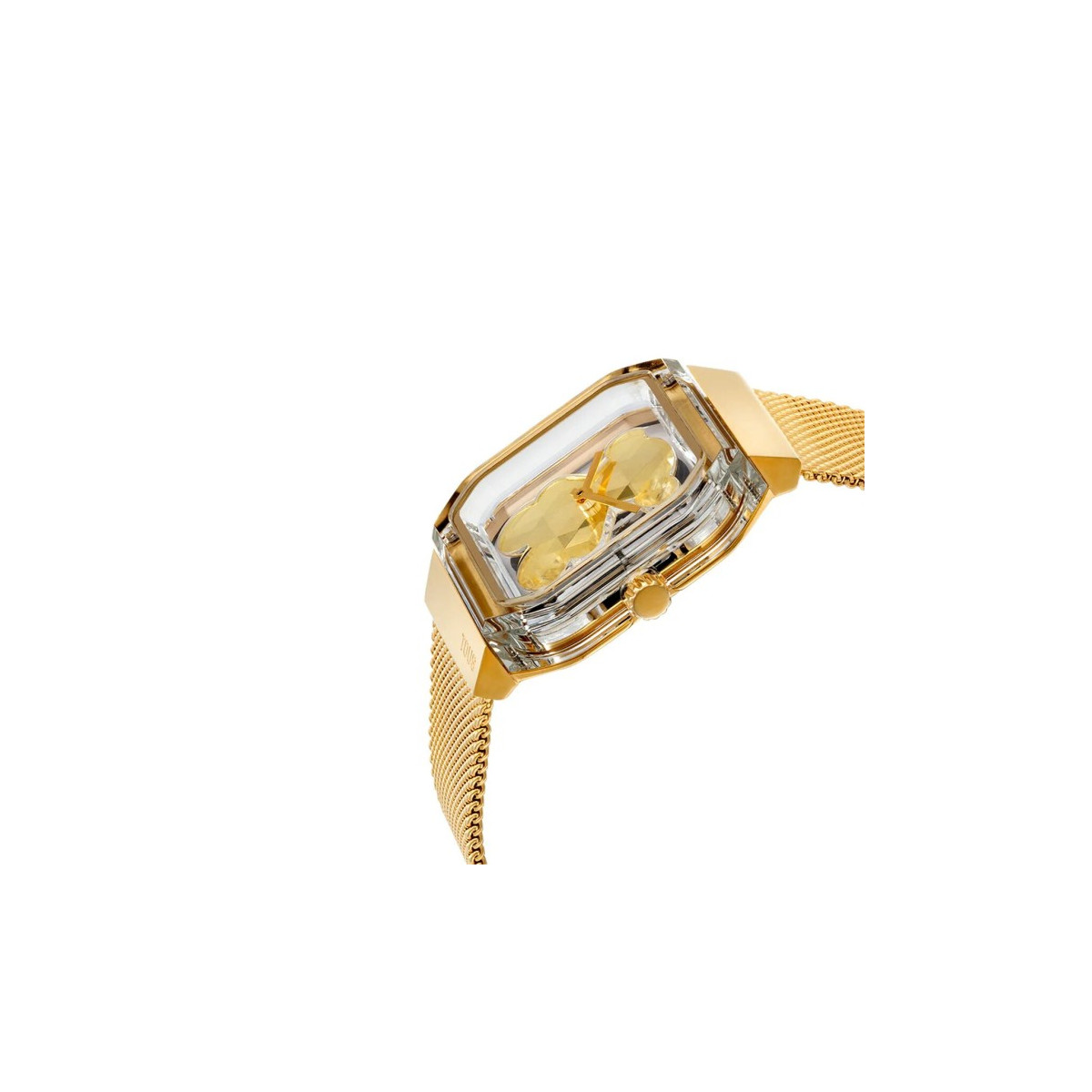 Reloj Tous D- Bear Party Policarbonato IP dorado