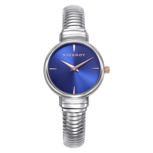Reloj Viceroy Chic esfera azul acero tubogas 30mm
