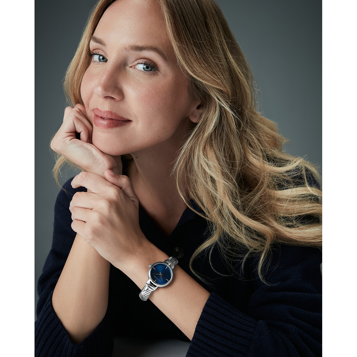 Reloj Viceroy Chic esfera azul acero tubogas 30mm