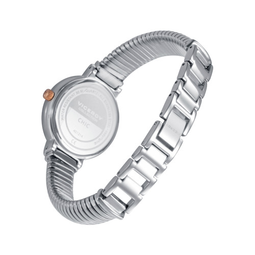 Reloj Viceroy Chic esfera azul acero tubogas 30mm