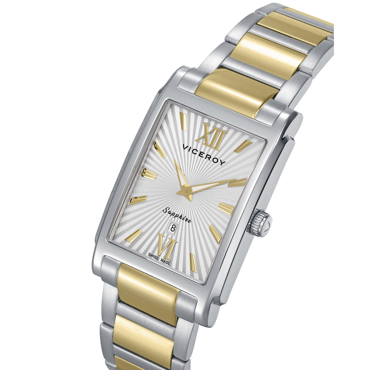 Reloj Viceroy Swiss Made bicolor para hombre