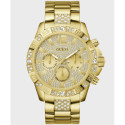 Reloj Guess Majestic 48mm para hombre dorado