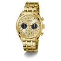 Reloj Guess Dawson 44mm para hombre dorado