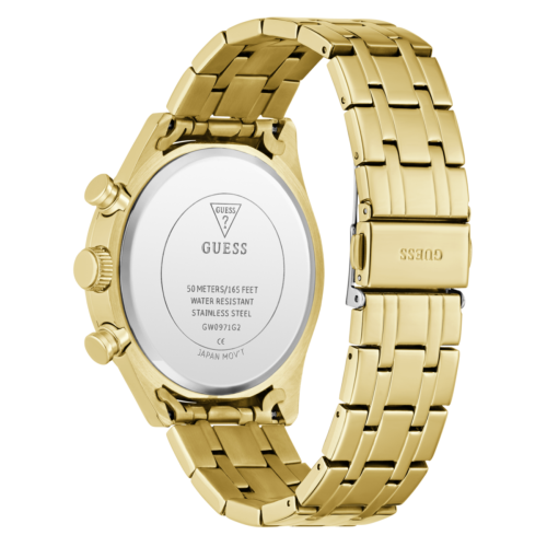 Reloj Guess Dawson 44mm para hombre dorado