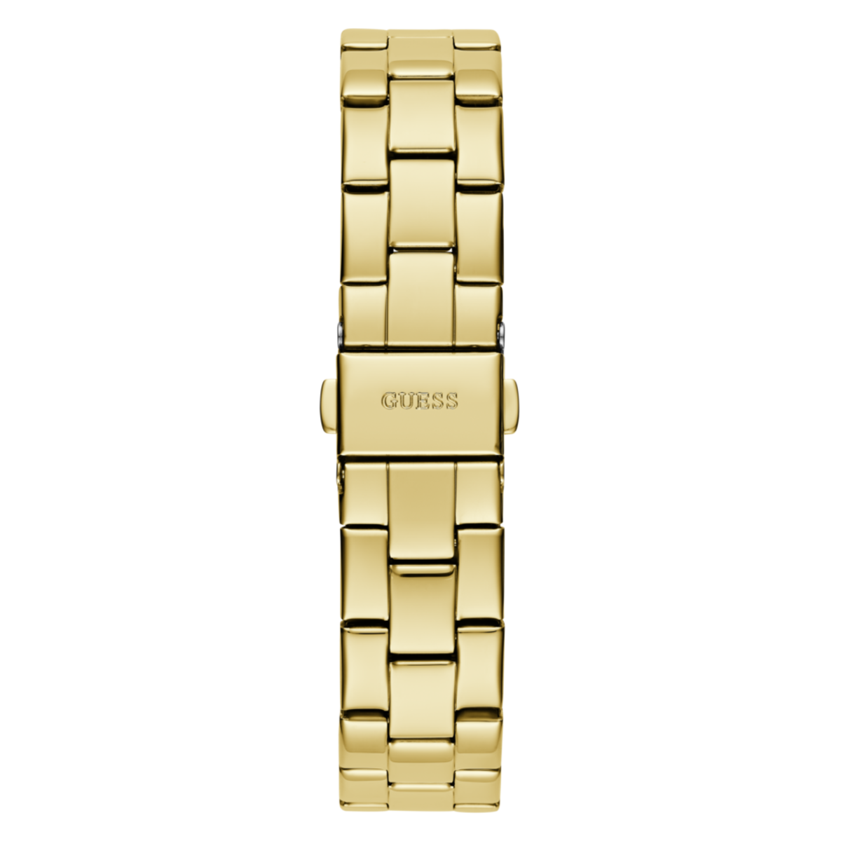 Reloj Guess Tri Plaque para mujer IP dorado