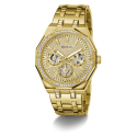 Reloj Guess Kryptonite 43mm para hombre dorado