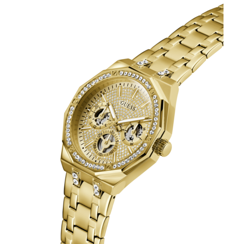 Reloj Guess Kryptonite 43mm para hombre dorado