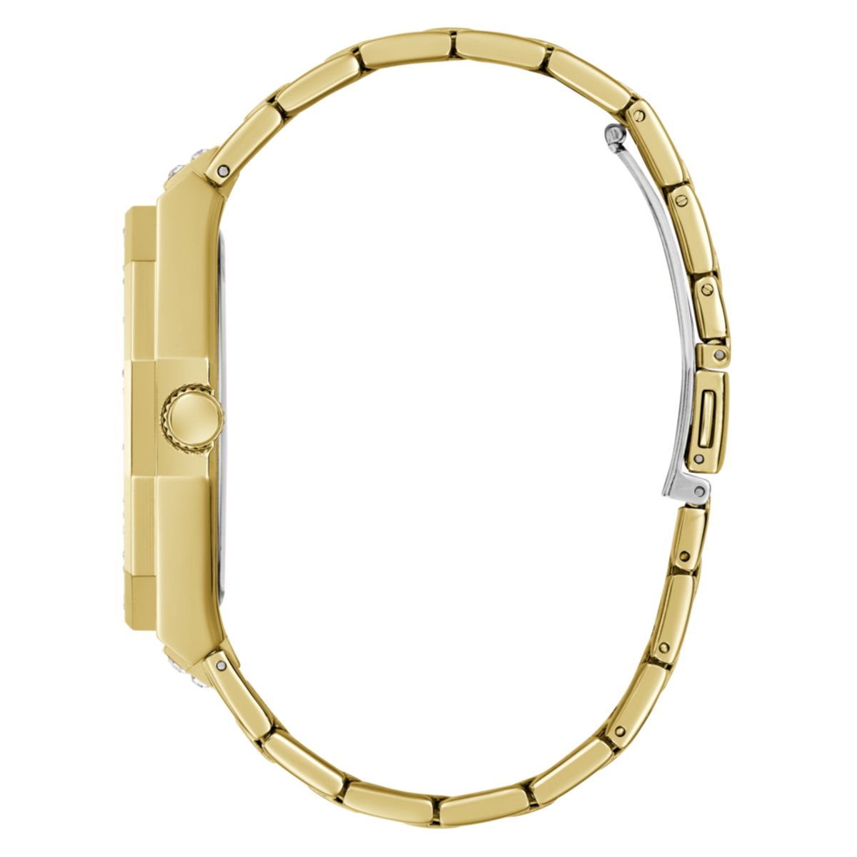 Reloj Guess Kryptonite 43mm para hombre dorado