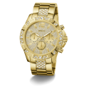 Reloj Guess Majestic 48mm para hombre dorado