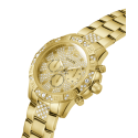 Reloj Guess Majestic 48mm para hombre dorado