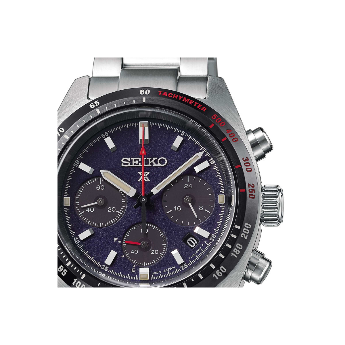 Reloj Seiko Prospex Speedtimer 39mm esfera azul