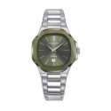 Reloj Viceroy colección Laura Escanes 32mm esfera y bisel verde para mujer.
