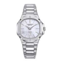 Reloj Viceroy colección Laura Escanes 32mm esfera de madreperla y bisel con brillantes para mujer.