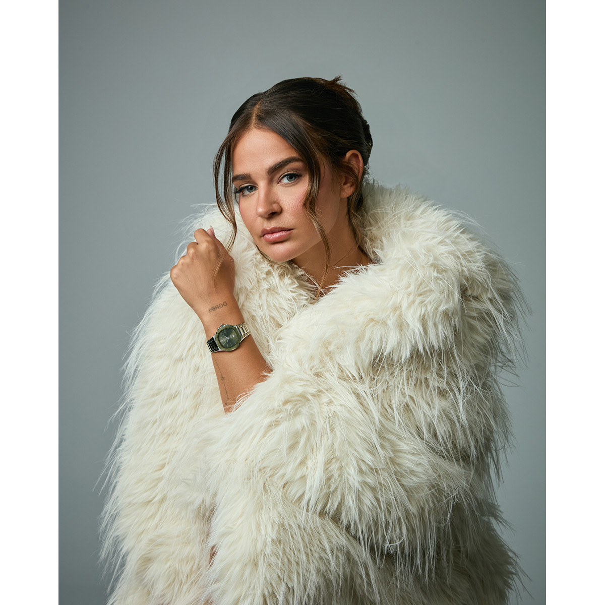 Reloj Viceroy colección Laura Escanes 32mm esfera y bisel verde para mujer.