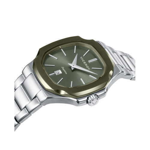Reloj Viceroy colección Laura Escanes 32mm esfera y bisel verde para mujer.