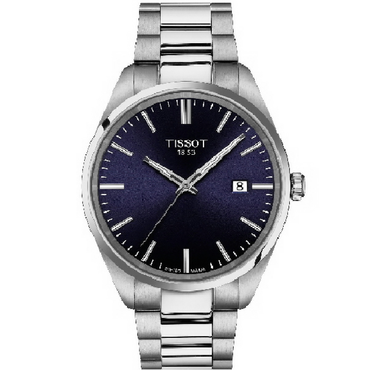 Reloj Tissot PR 100 esfera azul 40mm para hombre