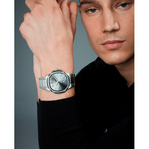 Reloj Viceroy colección Laura Escanes 42mm esfera y bisel negro para hombre.