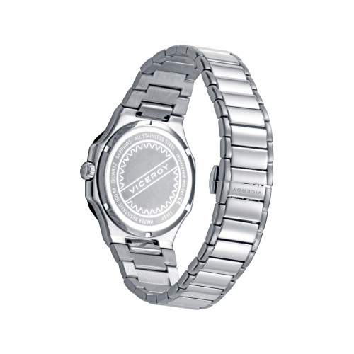 Reloj Viceroy colección Laura Escanes 42mm esfera y bisel negro para hombre.